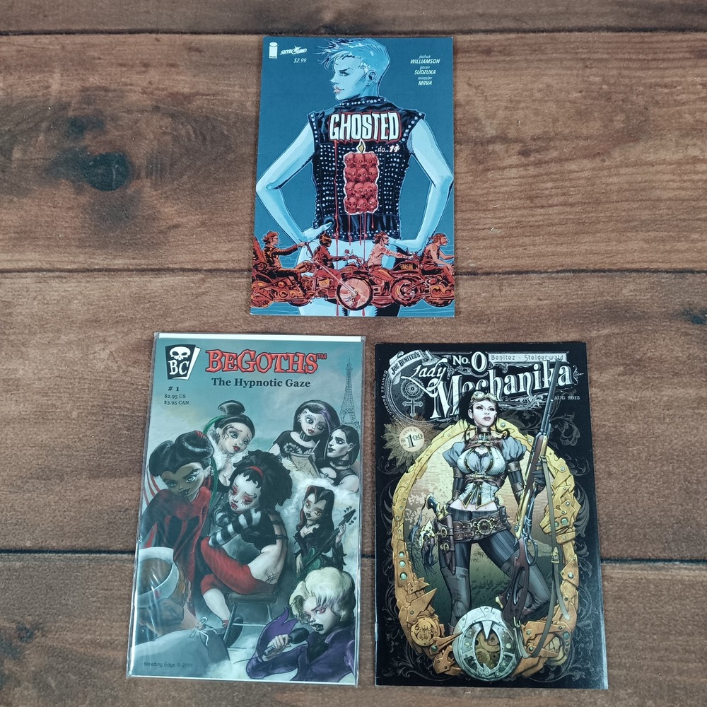 Ghosted Lady Mechanika Low Comic Book Lot Image Comics